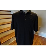 Black Solid Ben Hogan Performance Polyester GOLF Polo Shirt Adult XL Ver... - £14.23 GBP