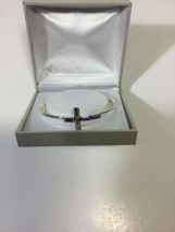 Cross Bangle Bracelet NIB Swarovski Crystal Kohl’s Org $60 - £30.02 GBP