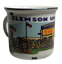 Clemson University Tigers Painted Mug By Glory Haus Kalyn Dunks - $19.79