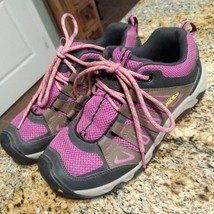 Keen Oakridge Hiking Shoe Sneakers Women&#39;s Sz US 8.5 Pink Gray Brown Low... - $48.51