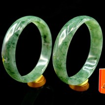 52.4mm Certified 100% Natural Grade A Jadeite Jade Bracelet Bangle - £637.87 GBP