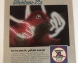 1980s D’Addario XL Guitar Strings Vintage Print Ad Advertisement pa9 - $5.93
