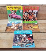 SET OF 5 VINTAGE GREMLINS READ ALONG BOOKS NO RECORDS! BOOKS ONLY - £15.23 GBP