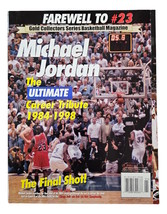 Michael Jordan Chicago Bulls Farewell À #23 Or Collectionneurs Séries Revue - £15.25 GBP