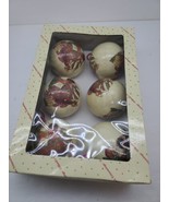 Dillard’s Trimmings 6 Non-Glass Vintage Santa Christmas Tree Ornaments - £7.57 GBP