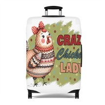Luggage Cover, Chicken, Crazy Chicken Lady, awd-1265 - £37.14 GBP+