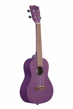 New Meranti Series Concert Ukulele Royal Purple Satin Finish Ka-Mrt-Pur-C - $137.59