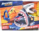 New Adventure Force Bash &amp; Bite Shark Track Set Track Loop Car Launcher ... - $12.34