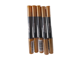 Lot 5 Flamed Out Eye Shadow Pencil #330 Gold Flame COVERGIRL - £7.72 GBP