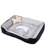 Pacific Clouds Pet Dog Bed for Small Medium Dogs Rectangle Washable Pet Bed - £13.74 GBP