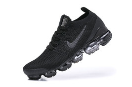 Nike Air VaporMax Flyknit 2019 Mens Sneakers Shoes All Black - £122.85 GBP