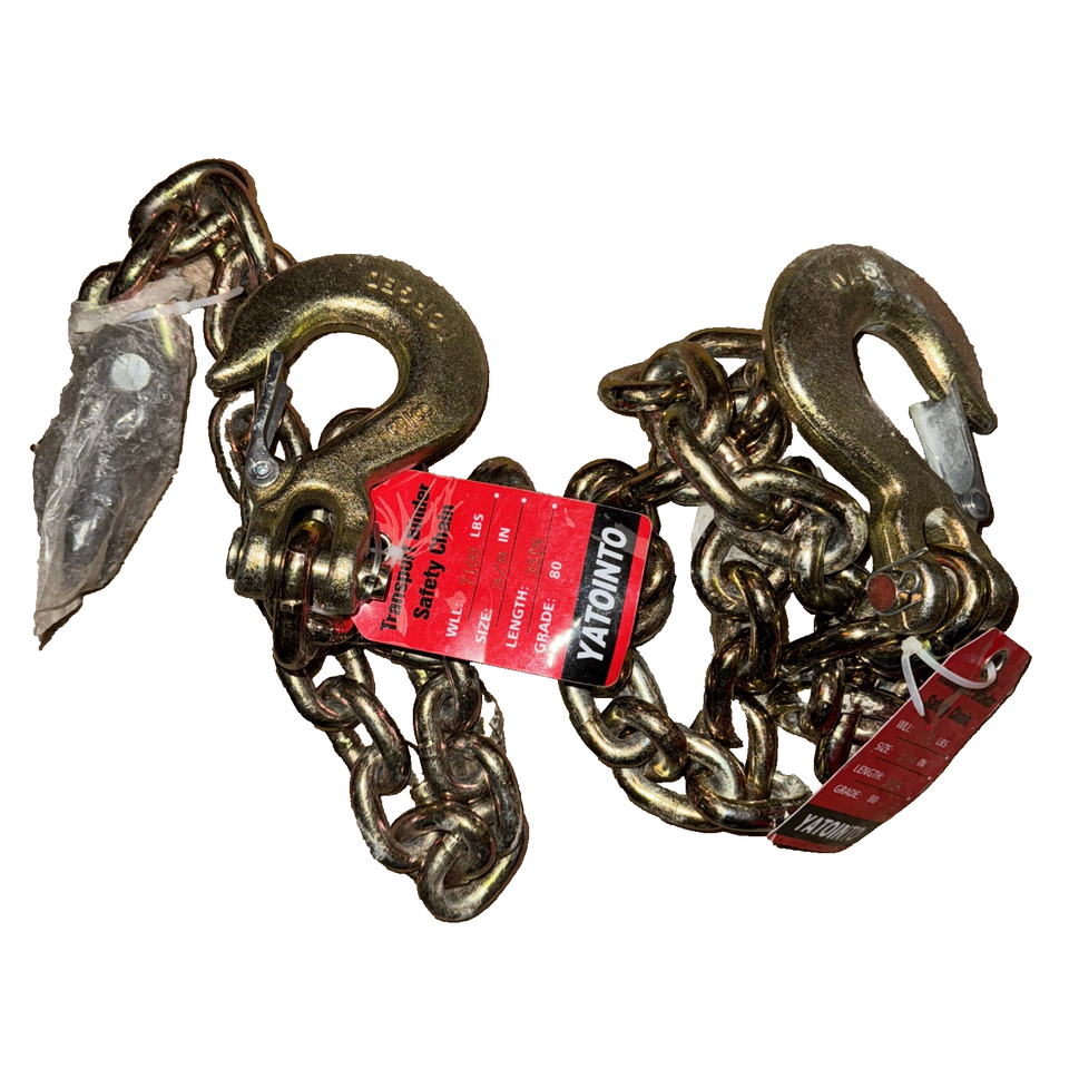 Yatointo G70 Transport binder Safety Chain 35 Inch 2 Pack - $14.34