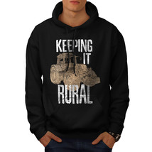Wellcoda Keeping It Rural Mens Hoodie, Farmer Casual Hooded Sweatshirt - £25.63 GBP+