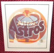 1987 Sportflics Team Logo Trivia Mini Motion #5 Houston Astros - £3.53 GBP