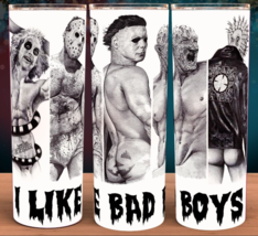 I like Bad Boys Beetlejuice, Michael Myers, Freddy Jason, Pinhead Cup Tumbler - £15.94 GBP