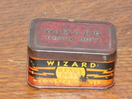 Vintage Wizard Heavy Duty Contact Points Container - $44.55