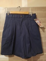 Womens Chic Khaki Shorts Size 12 Blue NWT NEW - £15.94 GBP