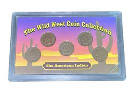 Vintage The Wild West Coin Collection The American Indian Head Penny Lot U.S. image 3