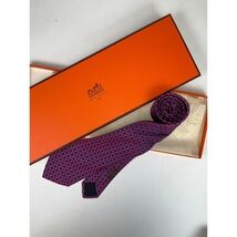 Men’s Hermès Chaine d'Ancre Tie REF: 659059T | No Box - $133.65