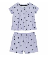 Disney™ ~ Minnie ~ Mickey Mouse ~ 2 Pc. Pajama Set ~ Black on Purple ~ S... - $18.70