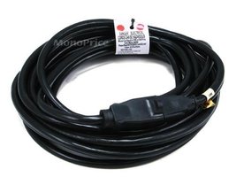 Monoprice 16AWG Power Extension Cord Cable - SJT 16/3C NEMA 5-15P to NEMA 5-15R  - £19.92 GBP
