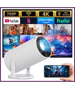 4K HD Mini Wireless Projector with Android 11 | 180° Rotate | Dual WiFi ... - $1,323.93 MXN