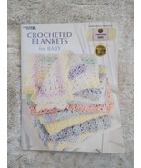 LEISURE ARTS Crocheted Blankets for Baby 8 Winning Designs 2003 VTG SC  - $8.54