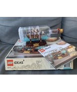 Lego Ideas 21313 Ship in a Bottle Building Toy Open Box Instructions - £68.44 GBP