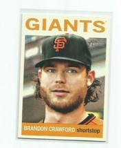 Brandon Crawford (San Francisco Giants) 2013 Topps Heritage Card #37 - £4.65 GBP