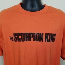 Vintage Scorpion King Unisex Movie Promo T Shirt Size XL The Rock Dwayne... - $98.99