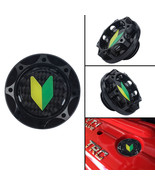 1PCS JDM LEAF BLACK Engine Oil Filler Cap Oil Tank Cover Aluminium For T... - £10.78 GBP