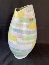 vintage german 60´s Carstens Tönnieshof  Keramik Vase in soft colors - £117.17 GBP