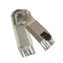 Scarf By J.Valintin Italian Luxurious 100% Wool Made In Italy #Scarf10 Beige Tan image 2
