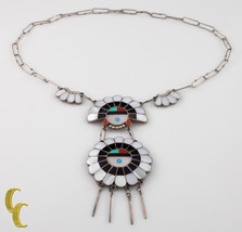 Paperclip Navajo Shell Chief Necklace - £789.53 GBP