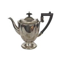 Vintage Crafton Electro Plated Nickel Silver Coffee Pot #124 Sheffield E... - $49.99