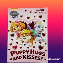 Paw Patrol Puppy Hugs and Kisses Kids Childs Book Over 50 Sticker Fun Activities - £6.07 GBP