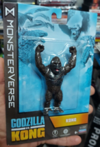 Monsterverse Godzilla Vs Kong Action Figure Playmates 4&quot; New On Card - £18.25 GBP