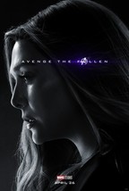 2019 Marvel The Avengers Endgame War Poster 11X17 Wanda Scarlett Witch  - £9.19 GBP