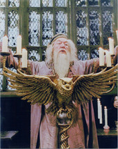 Harry Potter 8x10 photo Richard Harris as Dumbledore addressing the Hogwarts - £7.47 GBP