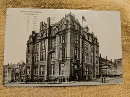 Vintage 1910 Postcard Central Union Station, Cincinnati Ohio - £3.14 GBP