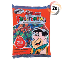 2x Bag Alberts The Flintstones Fruit Chews Assorted Flavor | 240 Candies Per Bag - £17.23 GBP