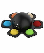 Fidget Toys Pop It Octopus 3 Expression Silicone Flip Face Changing Push... - $3.95