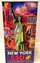 Ceaco Cities Series New York 550 piece Jigsaw Puzzle - £4.69 GBP