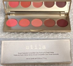 Stila Lip &amp; Cheek Palette Sunset Serenade Convertible Color New In Box - $15.35