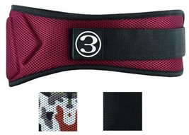 Mesh Style Weight Lifting Belt Burgundy, X-Small - $163.54 MXN
