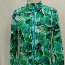 NWT Ladies TOMMY BAHAMA AZURE LAGOON Long Sleeve Full Zip Golf Jacket - XL image 2