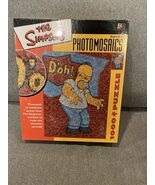 The Simpsons Homer D'oh! Photomosaic 1000 Piece Puzzle Robert Silvers NIB - $19.00