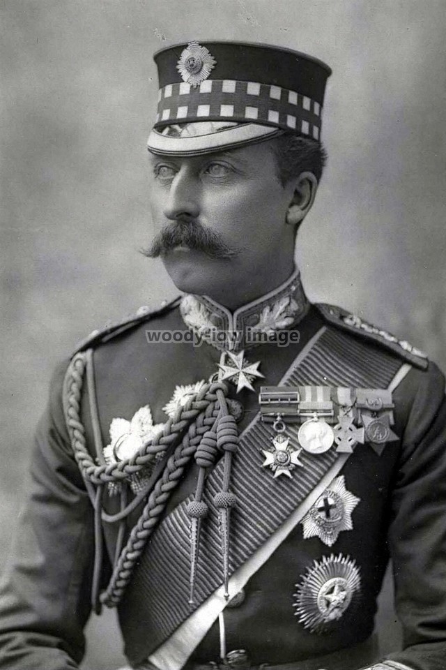 rs2163 - Duke of Connaught Portrait proudly shows his Military Medals, p... - $2.95
