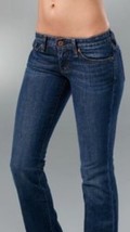 Adriano Goldschmied Women&#39;s Jeans The Club Boot Cut Dark Wash Size 24 X 33 NWT - £98.69 GBP