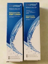 Ice Pure Refrigerator Water Filter RWF1200A-S x 2 Brand New and Factory ... - £14.97 GBP